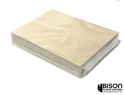 Comparison of plywood platens vs aluminum platens